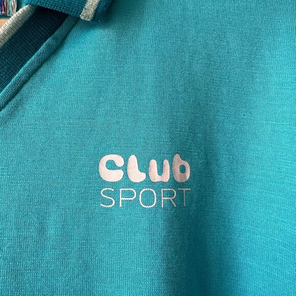 Urban Outfitters Reggie Soccer Jersey Tee Size M Teal blue - Picture 5 of 10